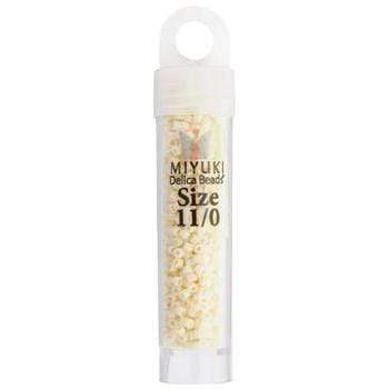 Sundaylace Creations & Bling Delica Beads Delica 11/0 RD Dark Cream Opaque (0732v)