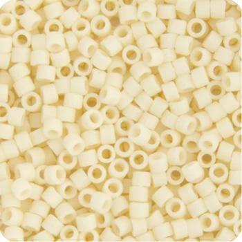 Sundaylace Creations & Bling Delica Beads Delica 11/0 RD Dark Cream Opaque Matte (0762v)