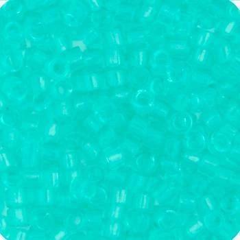 Sundaylace Creations & Bling Delica Beads Delica 11/0 RD Dark Green Mint Transparent Dyed (1304v)