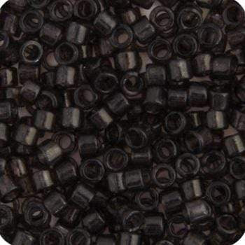 Sundaylace Creations & Bling Delica Beads Delica 11/0 RD Dark Grey Charcoal Transparent Dyed (1319v)