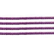 Sundaylace Creations & Bling Delica Beads Delica 11/0 RD Dark Magenta Opaque Nickel Plated Dyed Metallic (0463v)