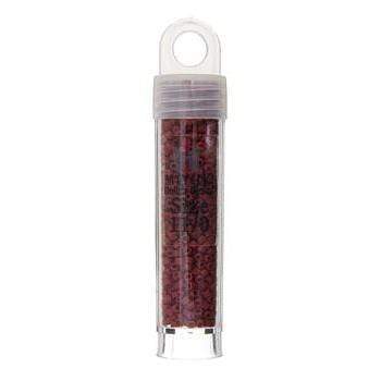 Sundaylace Creations & Bling Delica Beads Delica 11/0 RD Dark Red Maroon Metallic Matte Luster (0378v)