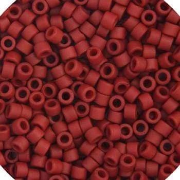 Sundaylace Creations & Bling Delica Beads Delica 11/0 RD Dark Red Maroon Metallic Matte Luster (0378v)