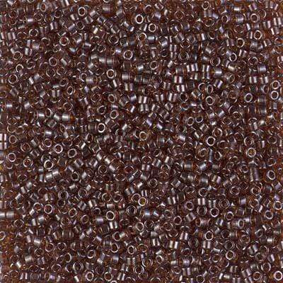 Sundaylace Creations & Bling Delica Beads Delica 11/0 RD Dark Topaz Transparent Luster (1891v)