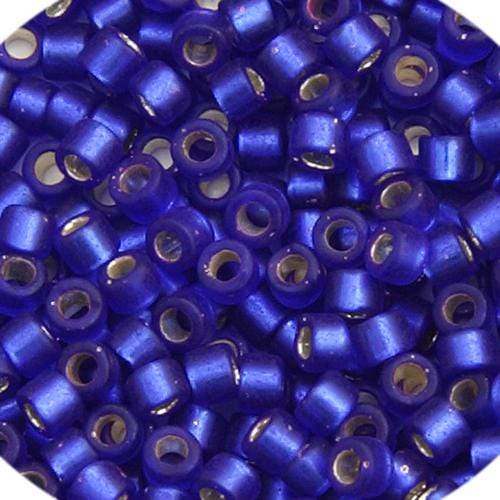 Sundaylace Creations & Bling Delica Beads Delica 11/0 RD Dark Violet Blue Semi-Matte Dyed (0696v)