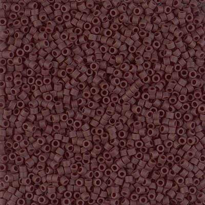 Sundaylace Creations & Bling Delica Beads Delica 11/0 RD Espresso Opaque Matte (1910v)