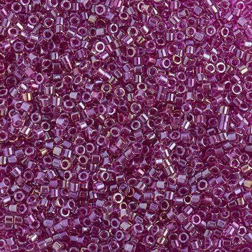 Sundaylace Creations & Bling Delica Beads Delica 11/0 RD Fancy Lined Magenta (2389v)