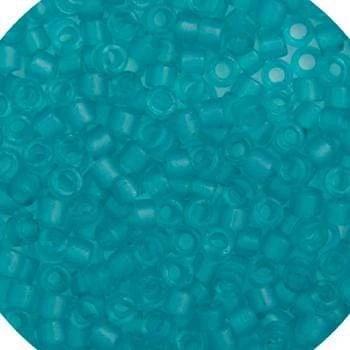 Sundaylace Creations & Bling Delica Beads Delica 11/0 RD Green Teal Transparent Matte-Dyed (0786v)