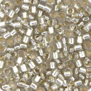Sundaylace Creations & Bling Delica Beads Delica 11/0 RD Grey Mist Silver Lined (1211v)
