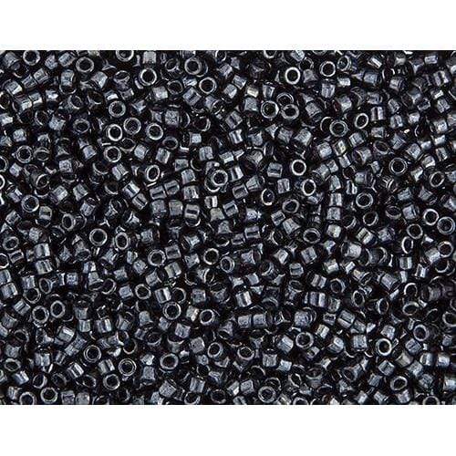Sundaylace Creations & Bling Delica Beads Delica 11/0 RD Gunmetal (0001v)