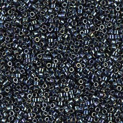 Sundaylace Creations & Bling Delica Beads Delica 11/0 RD Gunmetal Iris (006v)