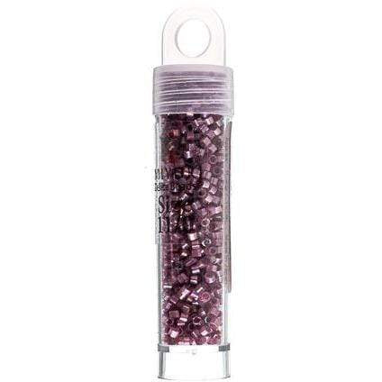 Sundaylace Creations & Bling Delica Beads Delica 11/0 RD Hydrangea AB Silk Inside Dyed (1880v)