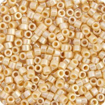 Sundaylace Creations & Bling Delica Beads Delica 11/0 RD Ivory Pear Opaque Luster (1561v)