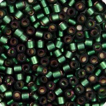 Sundaylace Creations & Bling Delica Beads Delica 11/0 RD Leaf Green Semi-Matte Dyed (0690v)