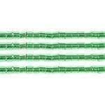 Sundaylace Creations & Bling Delica Beads Delica 11/0 RD Light Green Silver Lined (0046v)