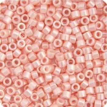 Sundaylace Creations & Bling Delica Beads Delica 11/0 RD Light Salmon Opaque Ceylon (1533v)