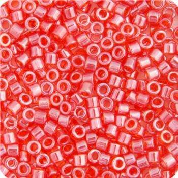 Sundaylace Creations & Bling Delica Beads Delica 11/0 RD Light Siam Transparent Luster (0098v)