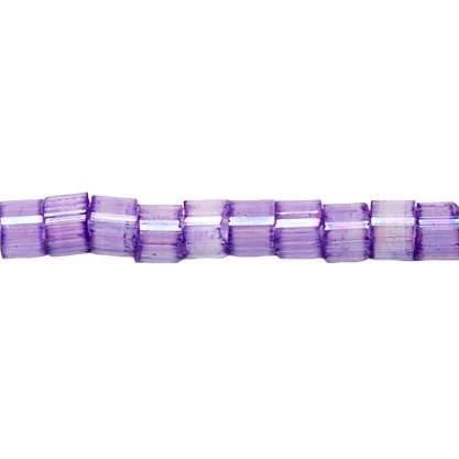Sundaylace Creations & Bling Delica Beads Delica 11/0 RD Lilac AB Silk Inside Dyed (1868v)