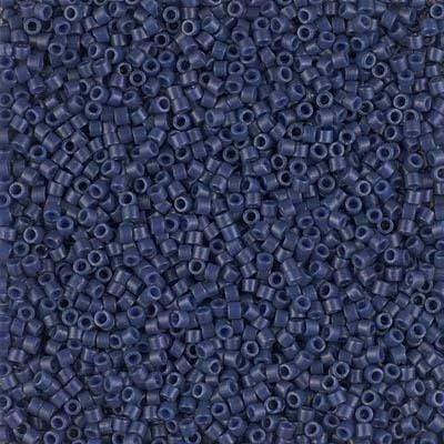 Sundaylace Creations & Bling Delica Beads Delica 11/0 RD Navy Blue Opaque Dyed Duracoat (2143v)