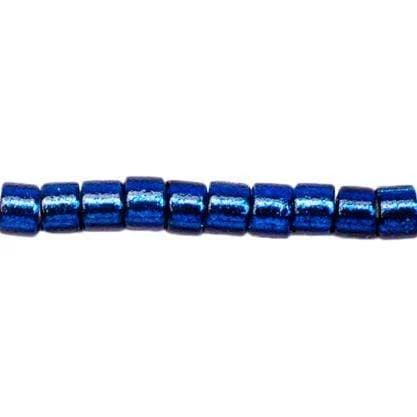Sundaylace Creations & Bling Delica Beads Delica 11/0 RD Navy Blue Silver lined Dyed Duracoat *Rare* (2191v)