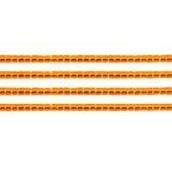 Sundaylace Creations & Bling Delica Beads Delica 11/0 RD Orange Silver Lined (0045v)