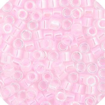 Sundaylace Creations & Bling Delica Beads Delica 11/0 RD Pale Pink Lined-Dyed (0055v)