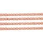 Sundaylace Creations & Bling Delica Beads Delica 11/0 RD Peach Alabaster/Opal Silver Lined-Dyed (0622v)