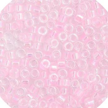 Sundaylace Creations & Bling Delica Beads Delica 11/0 RD Pink AB Lined-Dyed (0071v)
