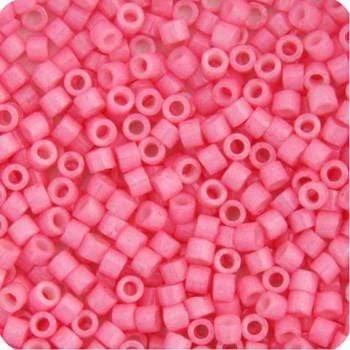 Sundaylace Creations & Bling Delica Beads Delica 11/0 RD Pink Carnation Opaque Dyed (1371v)