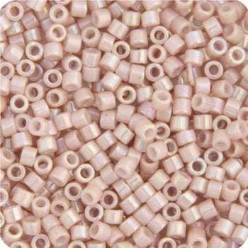Sundaylace Creations & Bling Delica Beads Delica 11/0 RD Pink Champagne Opaque AB (1505v)