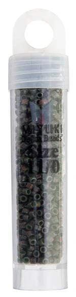 Sundaylace Creations & Bling Delica Beads Delica 11/0 RD Pink Opaque Gold Luster *rare* (0131v)