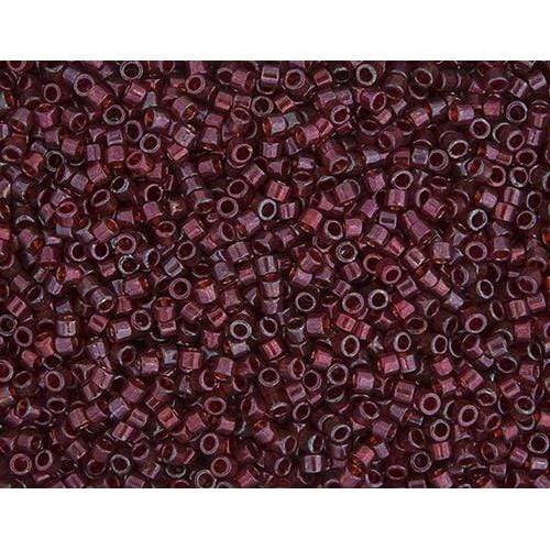 Sundaylace Creations & Bling Delica Beads Delica 11/0 RD Red Gold Luster (0105v)