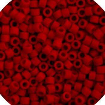 Sundaylace Creations & Bling Delica Beads Delica 11/0 RD Red Matte-Dyed (0796v)