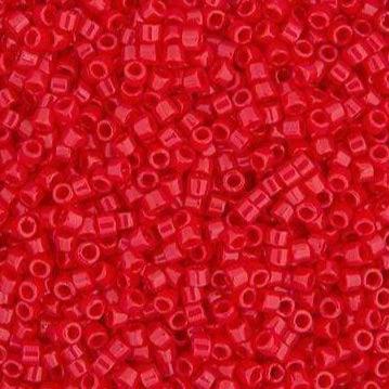 Sundaylace Creations & Bling Delica Beads Delica 11/0 RD Red Opaque (0723v)