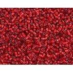 Sundaylace Creations & Bling Delica Beads Delica 11/0 RD Red Silver Lined-Dyed (0602v)