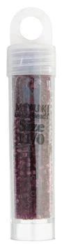 Sundaylace Creations & Bling Delica Beads Delica 11/0 RD Red Wine Transparent Dyed (1312v)
