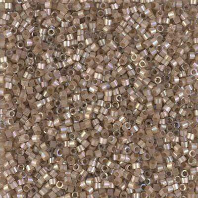 Sundaylace Creations & Bling Delica Beads Delica 11/0 RD Shell AB Silk Inside Dyed (1862v)