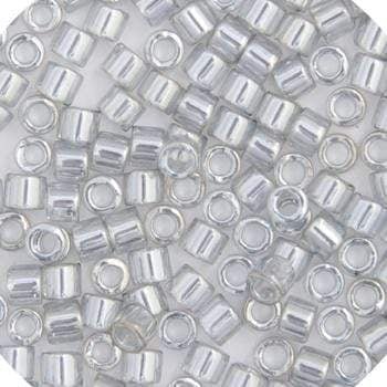 Sundaylace Creations & Bling Delica Beads Delica 11/0 RD Silver Grey Gold Luster (0114v)