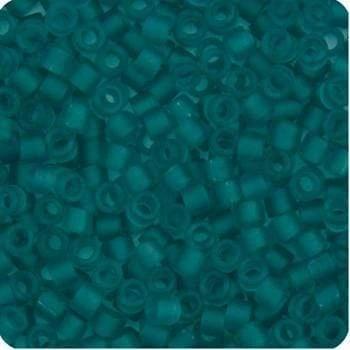 Sundaylace Creations & Bling Delica Beads Delica 11/0 RD Teal Caribbean Transparent Matte (1268v)