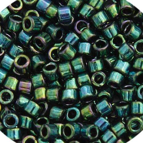 Sundaylace Creations & Bling Delica Beads Delica 11/0 RD Teal Metallic Luster (0027v)