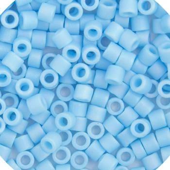 Sundaylace Creations & Bling Delica Beads Delica 11/0 RD Turquoise Blue AB Matte (0879v)