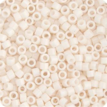 Sundaylace Creations & Bling Delica Beads Delica 11/0 RD White Bisque Opaque (1490v)