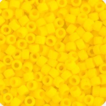 Sundaylace Creations & Bling Delica Beads Delica 11/0 RD Yellow Canary Opaque Matte (1582v)