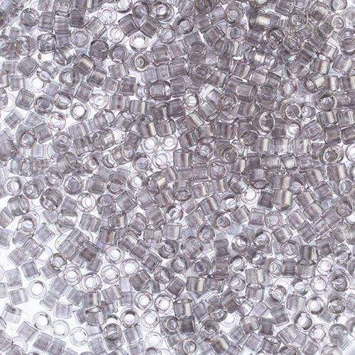 Miyuki Delica Beads Delica 11/0 Round Fancy Lined Grey (2393v)