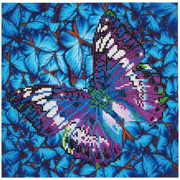 Sundaylace Creations & Bling Diamond Dotz Diamond Dotz -Flutter by Pink or Flutter by Mauve *Larger Size*