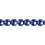 Sundaylace Creations & Bling Pearl Beads GLASS PEARL ROUND 3mm (133pcs) 2X8" STRUNG TANZANITE