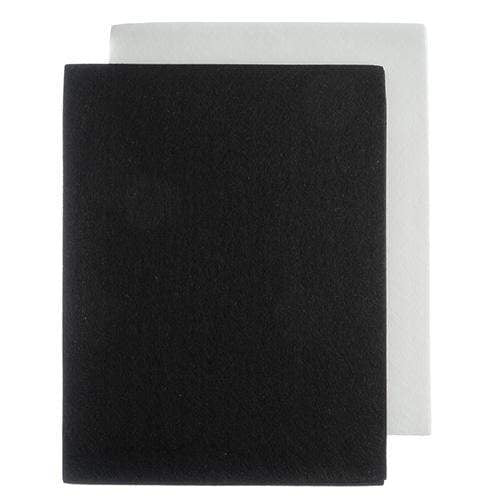 Black GoodFelt Beading Foundation 1.5mm Thick 8.5x11in Sheet