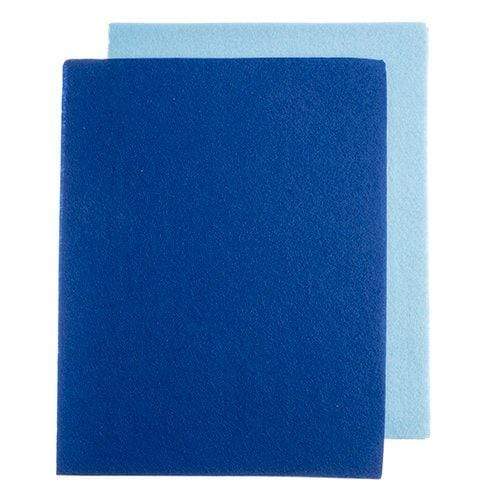 Dark Blue GoodFelt Beading Foundation 1.5mm Thick 8.5x11in Sheet