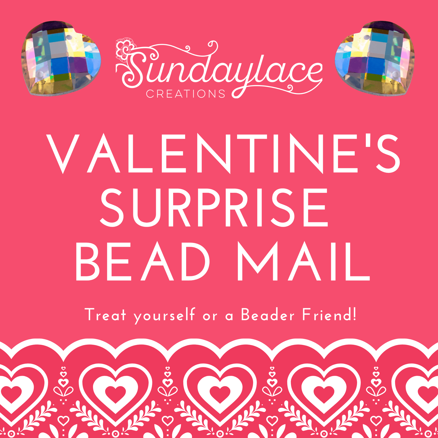 Promotional Products Promotions Valentine Surprise Bead Mail LAST CHANCE: Valentine's Supplies Surprise Bag!