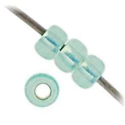 Sundaylace Creations & Bling Miyuki Seed Bead 11/0 Miyuki Seed Bead 11/0 Aqua Green Silver Lined Opal Dyed Alabaster